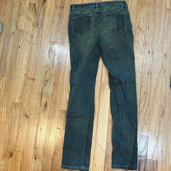 Free people super soft and comfy green wash jeans - Picture 7 of 10